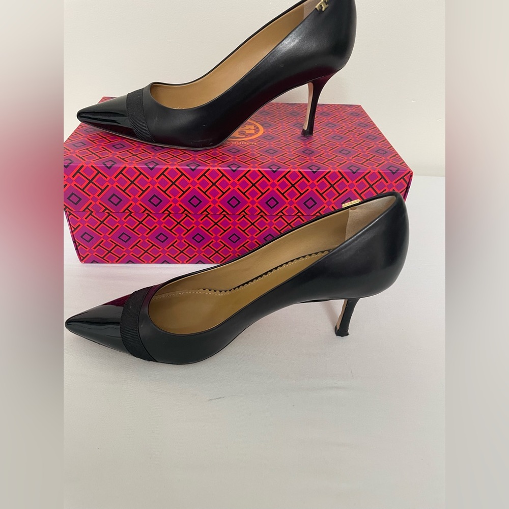 Tory Burch Penelope 65mm Pump - Perfect Black - size 7